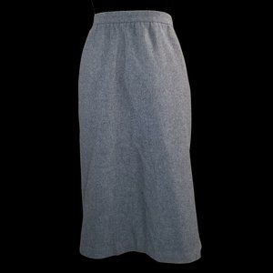 Vintage Wool Blend Midi